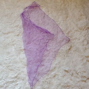 Vintage purple scarf